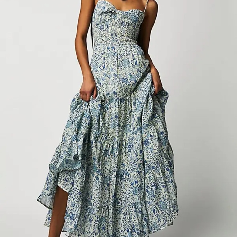 Free People sun-drenched maxi dress